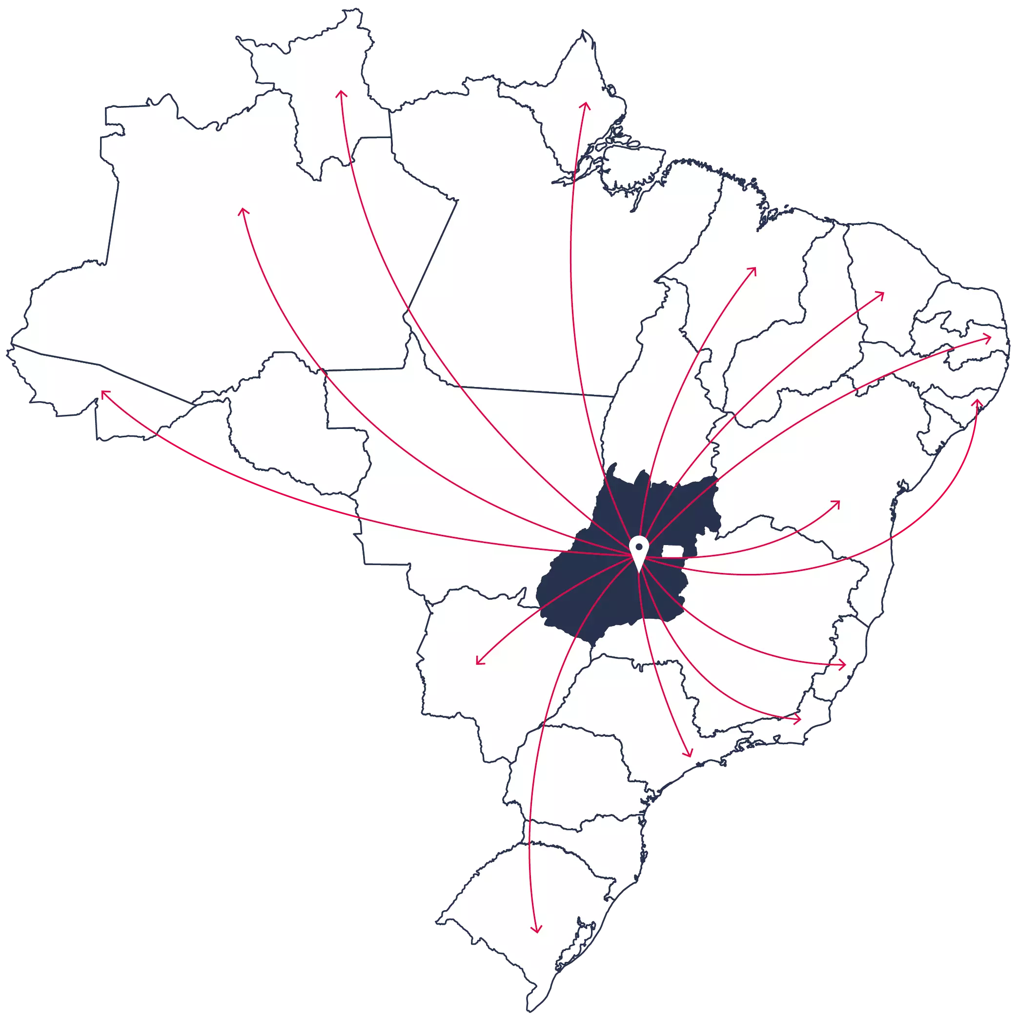 mapa do Brasil